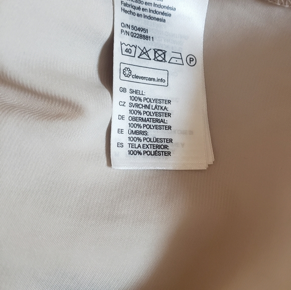 H&M blouse blush short sleeve - Picture 5 of 6